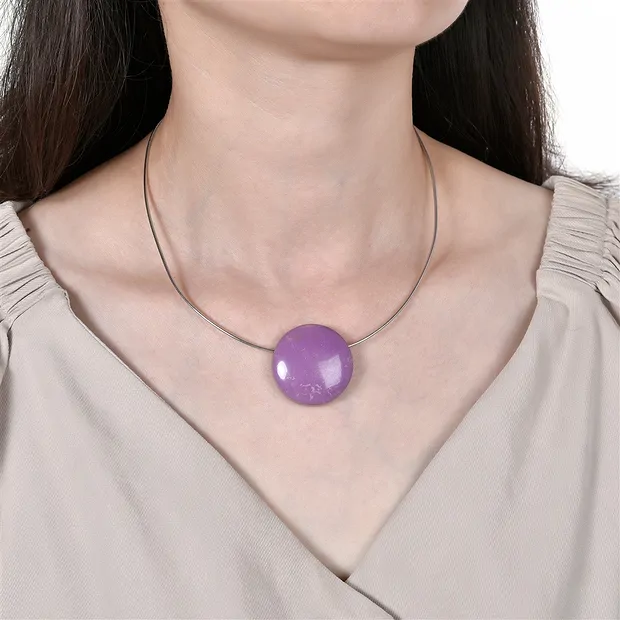 Kreis Phosphosiderit, gebohrt, 3,0cm | Schreier Edelsteine, Heilsteine & Schmuck