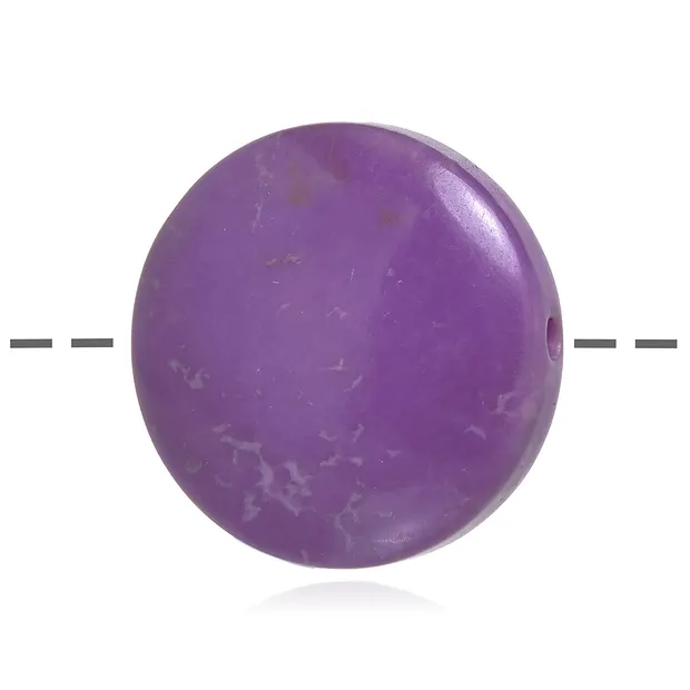 Circle of phosphosiderite, drilled, 3.0cm | wholesaler gems & healing stones