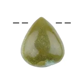 Cabochon Gema sílice B perforado, 2.2 - 3.0cm | Marco Schreier
