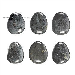 0445493002 Trommelstein Kimberlit gebohrt | Großhändler Edelsteine, Heilsteine & Schmuck