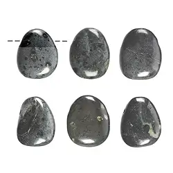 0445493002 Pietra burattata Kimberlite perforata | grossista gemme e pietre curative