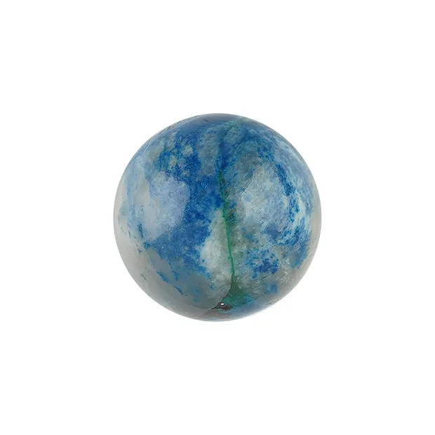 Bola de Shattuckita perforada, 20 mm, agujero de 1 mm | Marco Schreier