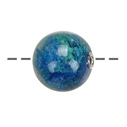 0445696620 Schmuckkugel Shattuckit, rhodiniert | Schreier Edelsteine, Heilsteine & Schmuck