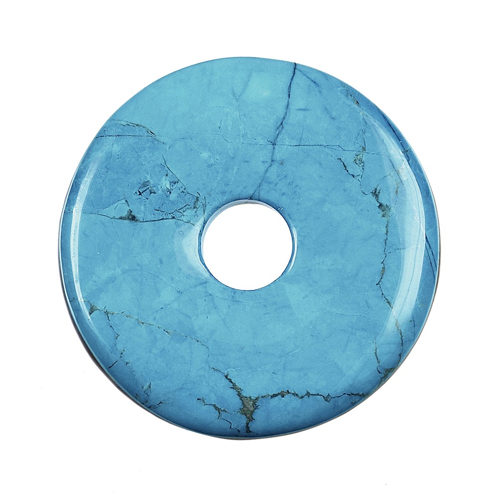 Donut Turquenite (Magnésite colorée), 50mm | Marco Schreier