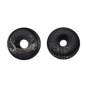 Donut Pyrite en ardoise, 40mm | Marco Schreier