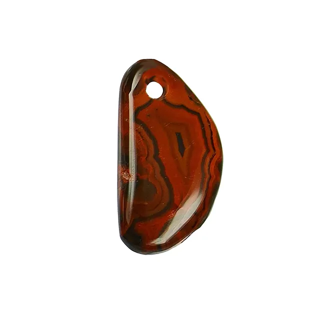 Plaque Agate (Condorachat) percée frontale, 2,7 - 3,7cm | Marco Schreier
