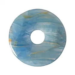 0447800500 Donut Aragonit (blau), 50mm | Mineralien-Handel Edelsteine, Heilsteine & Schmuck