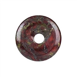 0449300400 Donut en quartz Épidote (pierre de dragon), 40mm | Marco Schreier