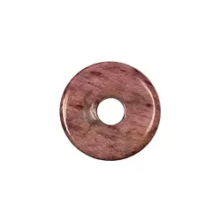 0449500300 Cuarzo piedmontita donut, 30mm | piedras preciosas, piedras curativas y joyería