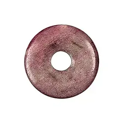 0449500400 Donut Piemontitquarz, 40mm | Mineralienhandlung Edelsteine, Heilsteine & Schmuck