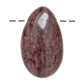 Tumbled Stone Piedmontite Quartz drilled | wholesaler gems & healing stones