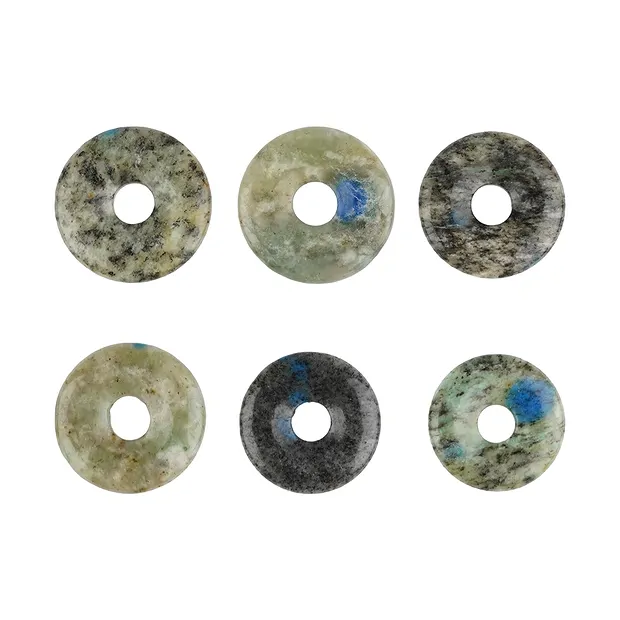 Donut K2 (Azurit in Gneis), 30mm | Großhändler Edelsteine, Heilsteine & Schmuck
