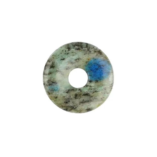 Donut K2 (Azurit in Gneis), 30mm | Großhändler Edelsteine, Heilsteine & Schmuck