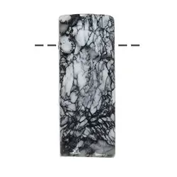 0451095201 Rechteck Pinolith gebohrt, 4,5cm | Großhändler Edelsteine, Heilsteine & Schmuck