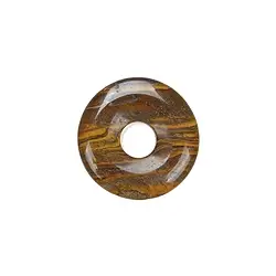 0451700300 Donut Tiger's Eye jasper, 30mm | minerals trade - gems, healing stones & jewelry