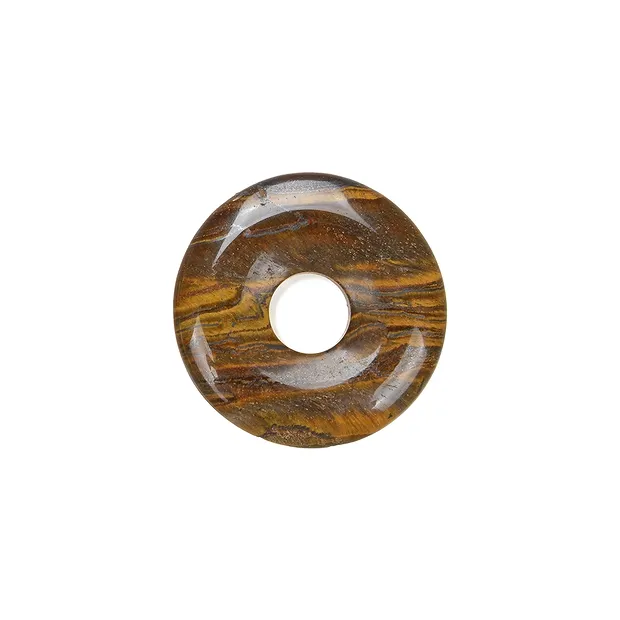 Donut Ojo de tigre, 30mm | piedras preciosas, piedras curativas y joyería