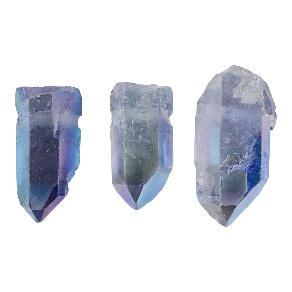 Rohkristall Titanquarz gebohrt, 2,5 - 3,5cm | Edelsteine, Heilsteine & Schmuck