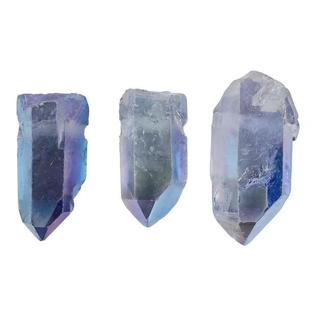 Raw crystal titanium quartz drilled, 2.5 - 3.5 cm | Marco Schreier