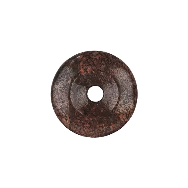 Donut dinosaur bone, 30mm | Schreier - wholesaler gems, healing stones & jewelry