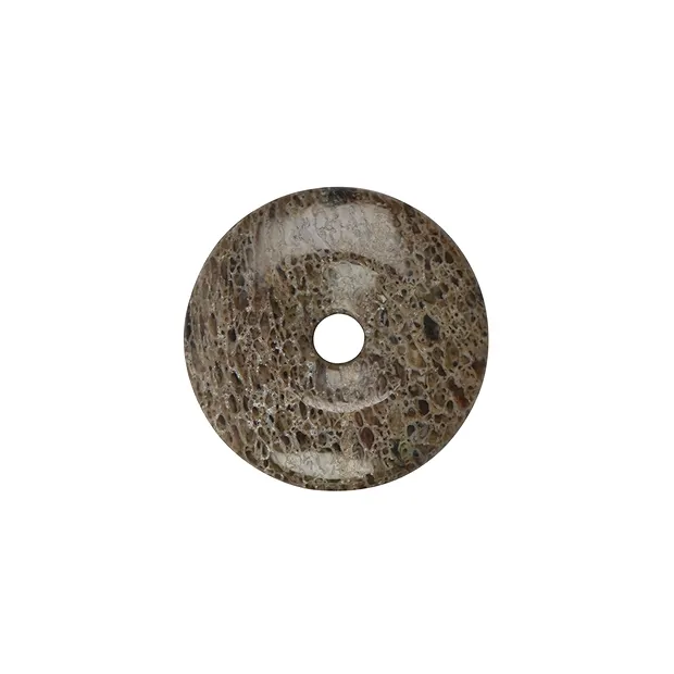 Donut dinosaur bone, 35-39mm | wholesale supplier gems, healing stones & jewelry