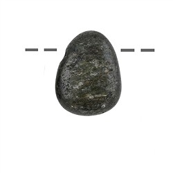 0453193002 Trommelstein Ekmanit gebohrt | Mineralienhandel Edelsteine, Heilsteine & Schmuck