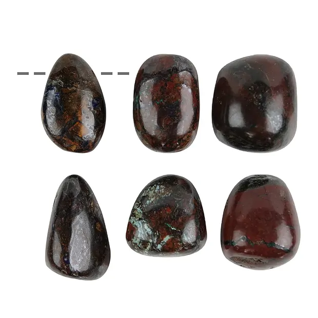 Tumbled Stone Zarinite drilled | minerals trade - gems, healing stones & jewelry