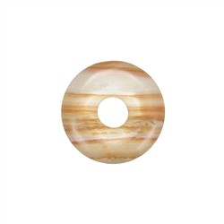 0459500300 Donut noche riolita roja, 30mm | piedras preciosas, piedras curativas y joyería