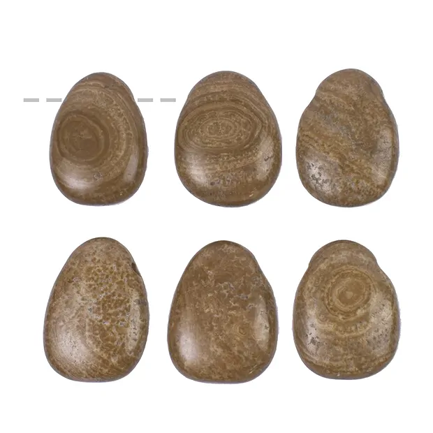 Trommelstein Aragonit (Eichenberg) gebohrt | GH Edelsteine, Heilsteine & Schmuck