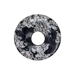 0459800400 Donut Pierre Khyber, 40mm | Pierres précieuses, pierres thérapeutiques & bijoux