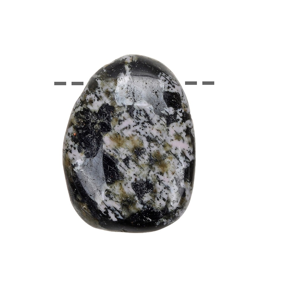 Trommelstein Khyberstein gebohrt | Großhändler Edelsteine, Heilsteine & Schmuck