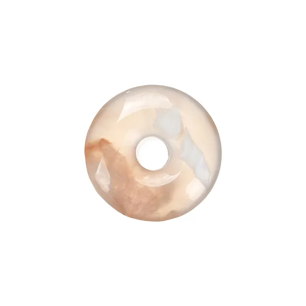 Donut Achat (Kirschblütenachat), 28 - 32mm | GH Edelsteine, Heilsteine & Schmuck