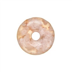0460700350 Donut Achat (Kirschbl&#xFC;tenachat), 33 - 37mm | GH Edelsteine, Heilsteine &amp; Schmuck