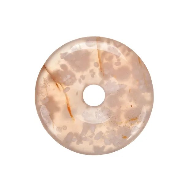 Donut Achat (Kirschblütenachat), 38 - 42mm | GH Edelsteine, Heilsteine & Schmuck