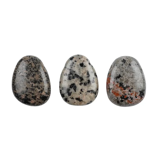 Tumbled Stone Yooperlith drilled | wholesaler gems, healing stones & jewelry