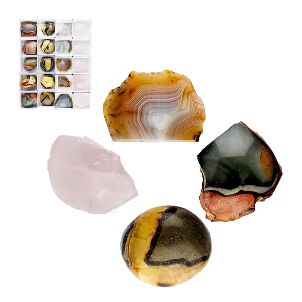 Anschliffe Madagaskar Start-Set 1 (20 St./VE) | Edelsteine, Heilsteine & Schmuck
