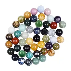0500001015 50 mixed balls, 1.5 cm | wholesaler - gems, precious & healing stones, jewelry