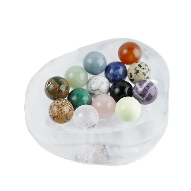 50 bolas mixtas de 2,0 cm | piedras preciosas, piedras curativas y joyería