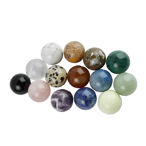 50 mixed balls, 2.0cm | Schreier wholesale suppliers - precious & healing stones