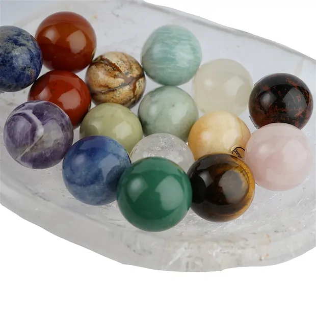 50 mixed balls, 3.0cm | Schreier wholesale suppliers - precious & healing stones