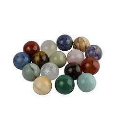 0500001030 50 mixed balls, 3.0cm | Schreier wholesale suppliers - precious & healing stones