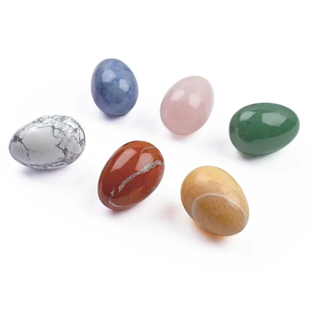 Geschenkset Edelstein-Eier Set 1 (6 St. in Box) | Marco Schreier