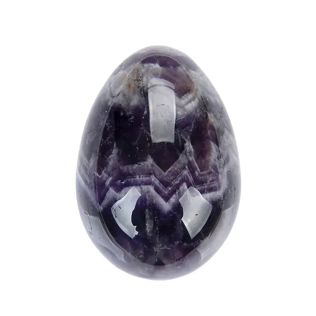 Geschenkset Edelstein-Eier (Amethyst, Bergkristall, Rosenquarz) | Marco Schreier