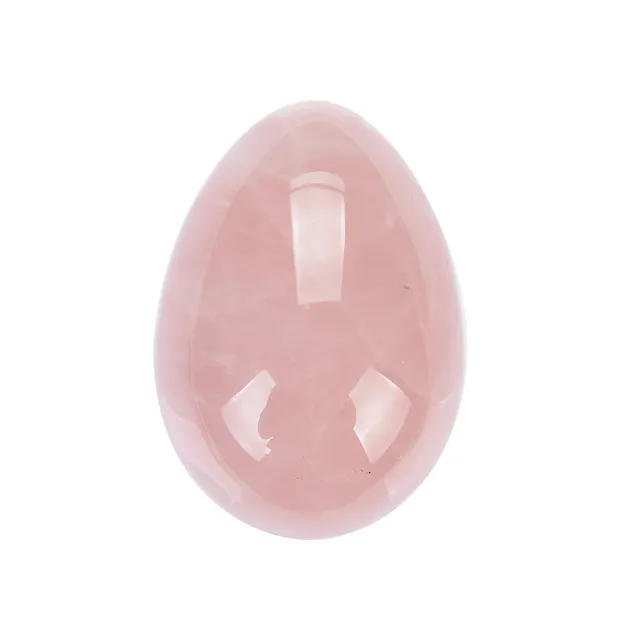 Coffret cadeau Œufs en pierres précieuses (améthyste, Cristal de roche, Quartz rose) | Marco Schreier