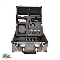 0500012086 Fire & Ice Gem Ritual work case | wholesaler gems, healing stones & jewelry