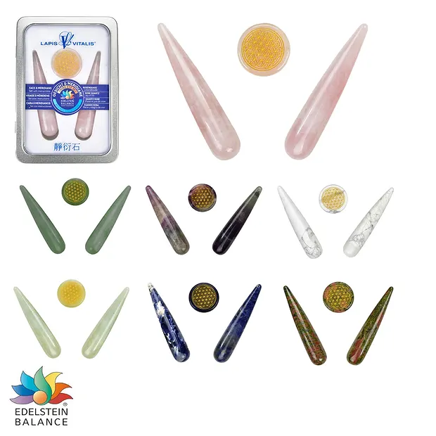 Meridian-Set Einsteiger-Paket (sieben Sets) | Edelsteine, Heilsteine & Schmuck