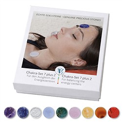 0500012160 Chakra-Set 7 + 2 | Schreier Mineralienhandlung Edelsteine, Heilsteine & Schmuck