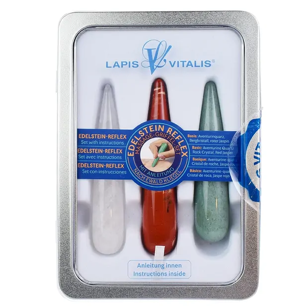 Massage stylus set "Basic set" | minerals trade - gems, healing stones & jewelry