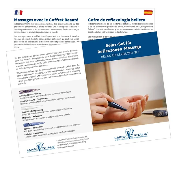 Massagegriffel-Set "Relax" | Mineralienhandlung Edelsteine, Heilsteine & Schmuck