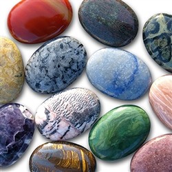 0500023001 Petits Galets (50 pcs/UV) | Pierres précieuses, pierres thérapeutiques & bijoux