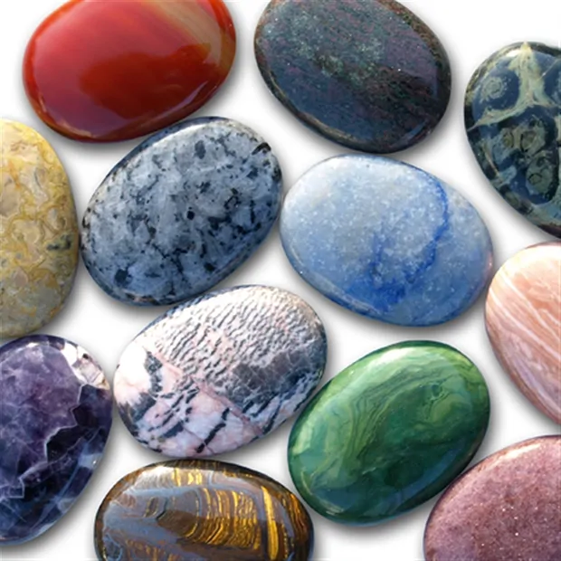 Small Palmstones mixed pack (50 pcs./ PU) | wholesaler gems & healing stones